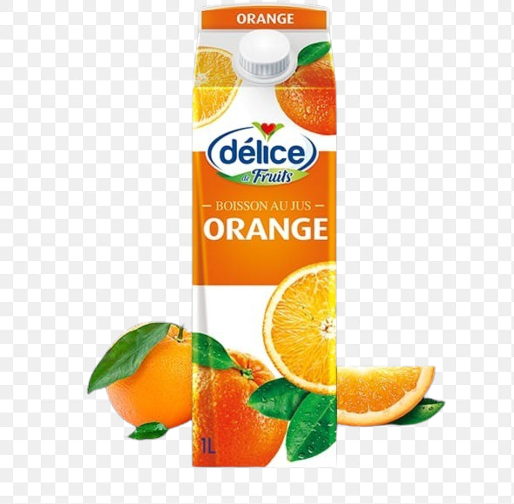 Jus delice de fruit 1L Orange  DLC: Juin25