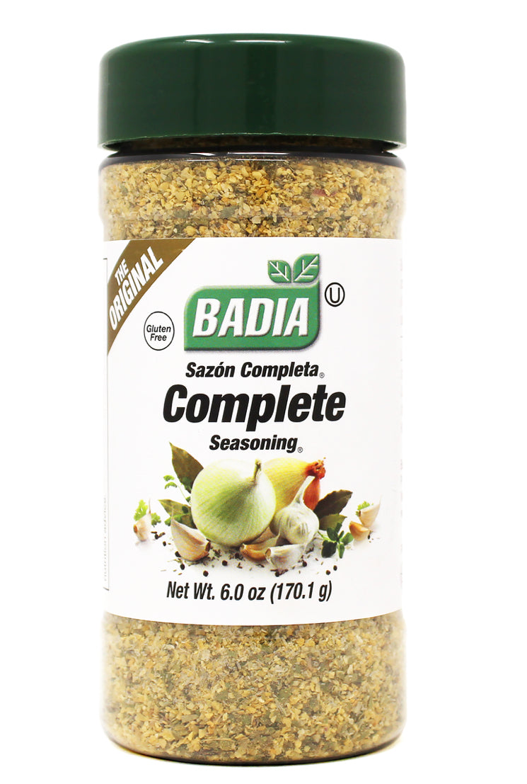 SeasoningsBadia Complete Seasoning Blend - Case of 8 - 3.5 OZ 99.2g DLC: Mai29