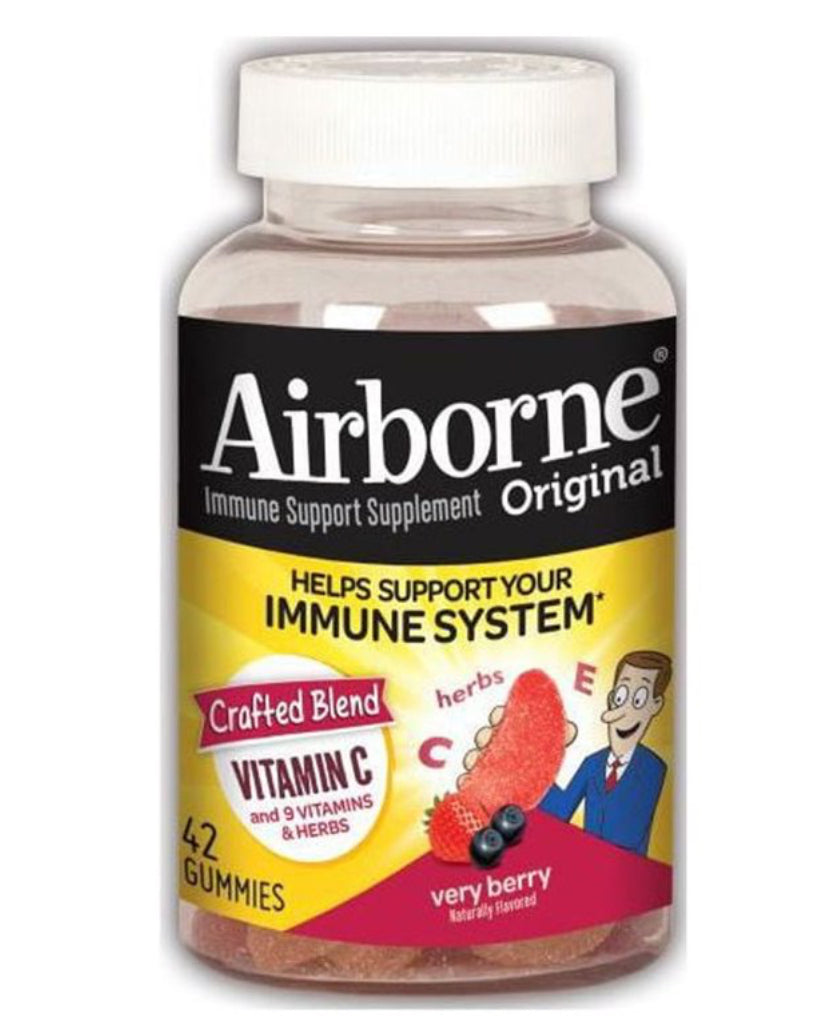 Airborne Original Immune Support Very Berry (Gummies, 42) DLC: Fév26