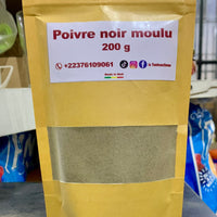 Poivre Noir Moulu 200g