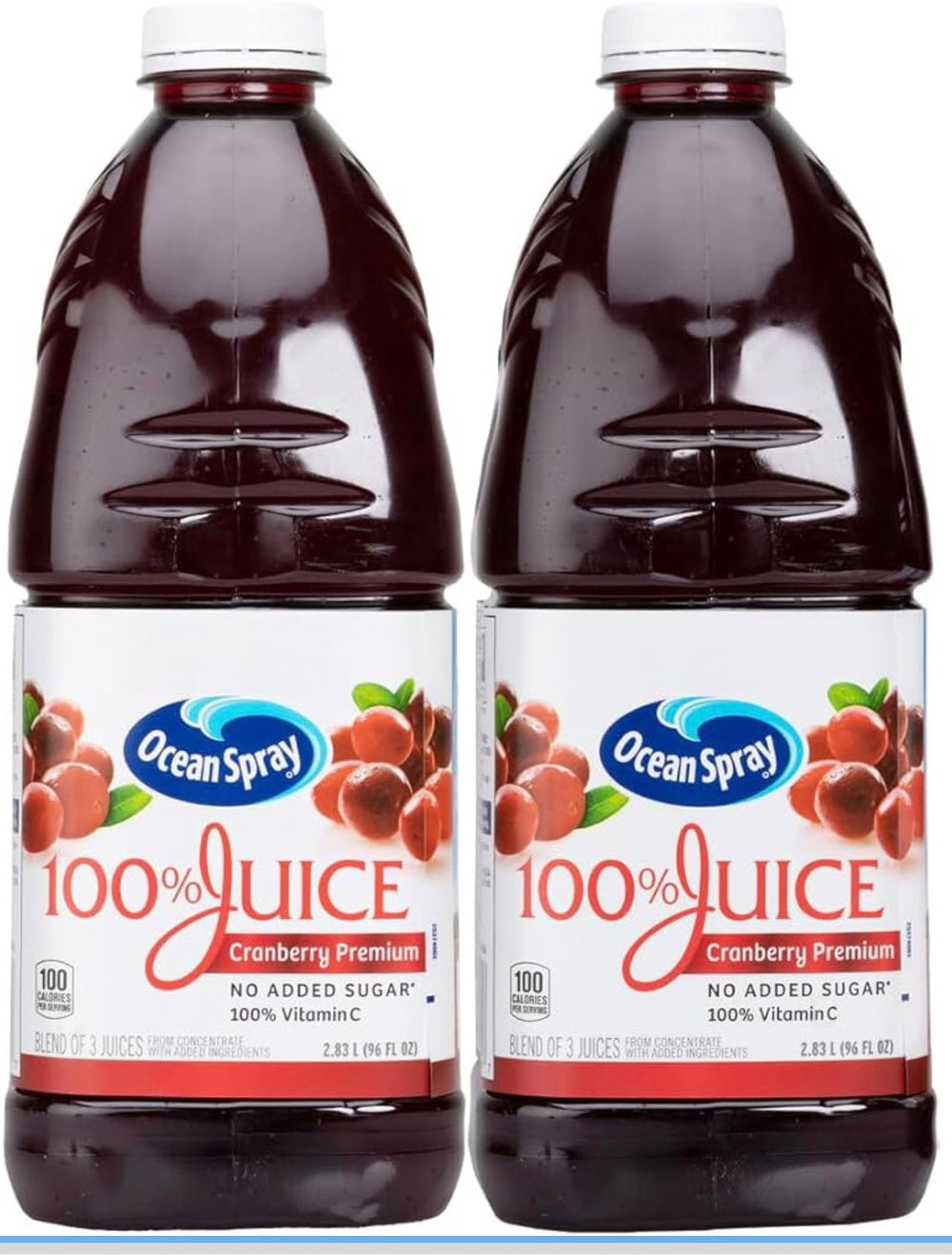 Kirkland Signature Ocean Spray Cranberry Premium Juice (2.83L) DLC: Déc25