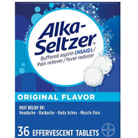 Alka Seltzer Original Tablet 36 Counts DLC: Mai27