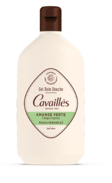 Gel Douche à l'Amande Verte ROGE CAVAILLES (400mL)