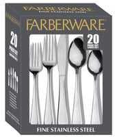
              Farberware Centurion Fine Stainless Steel Flatware Set 20 pièces
            