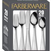 Farberware Centurion Fine Stainless Steel Flatware Set 20 pièces