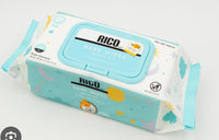 
              RICO Baby Wipes, Soft Pack w/ Easy Flip-Top Lid, Ultra Moisturizing, 80 Count
            