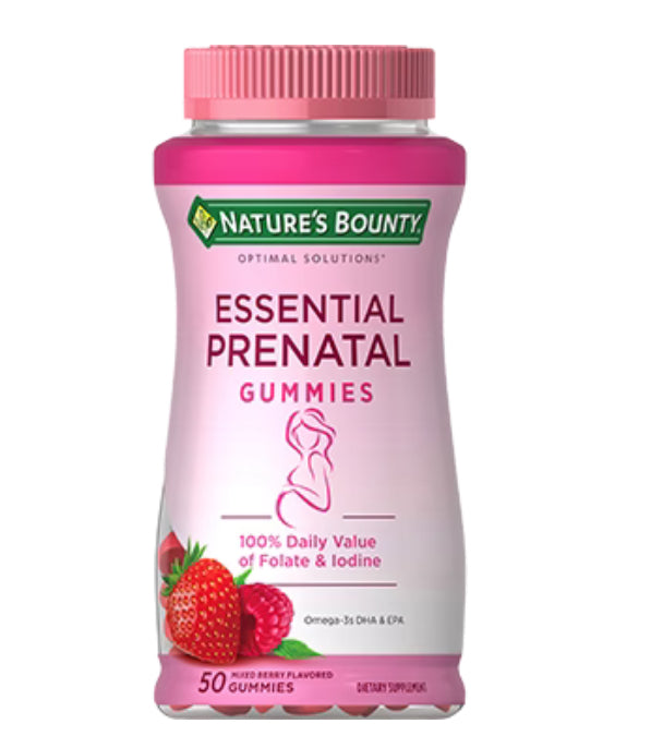 Essential Prenatal Gummies 50 Gummies DLC: Fév26