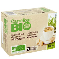 Sucre Blond de Canne Morceaux Bio CARREFOUR BIO
(500g)