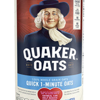 QUAKER® OATS
QUICK 1-MINUTE OATS 1.19 kg DLC: Oct26