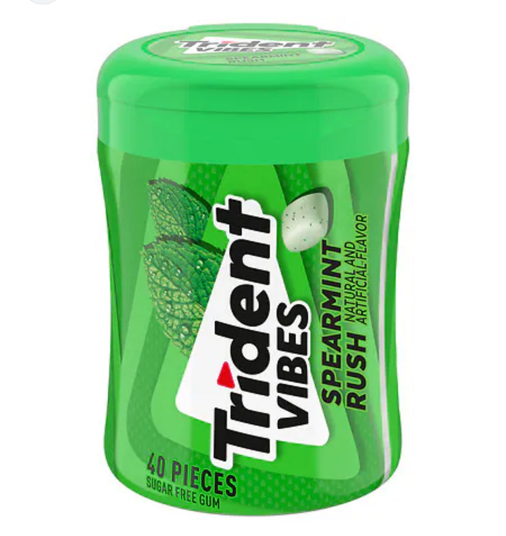 Trident Vibes
Sugar Free Gum, Spearmint Rush (40 pièces) DLC: 20 Mai25