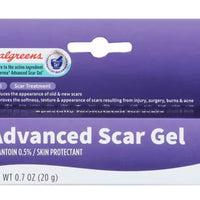 Walgreens Advanced Scar Gel, 0.7 oz (20g) DLC: Janv27
