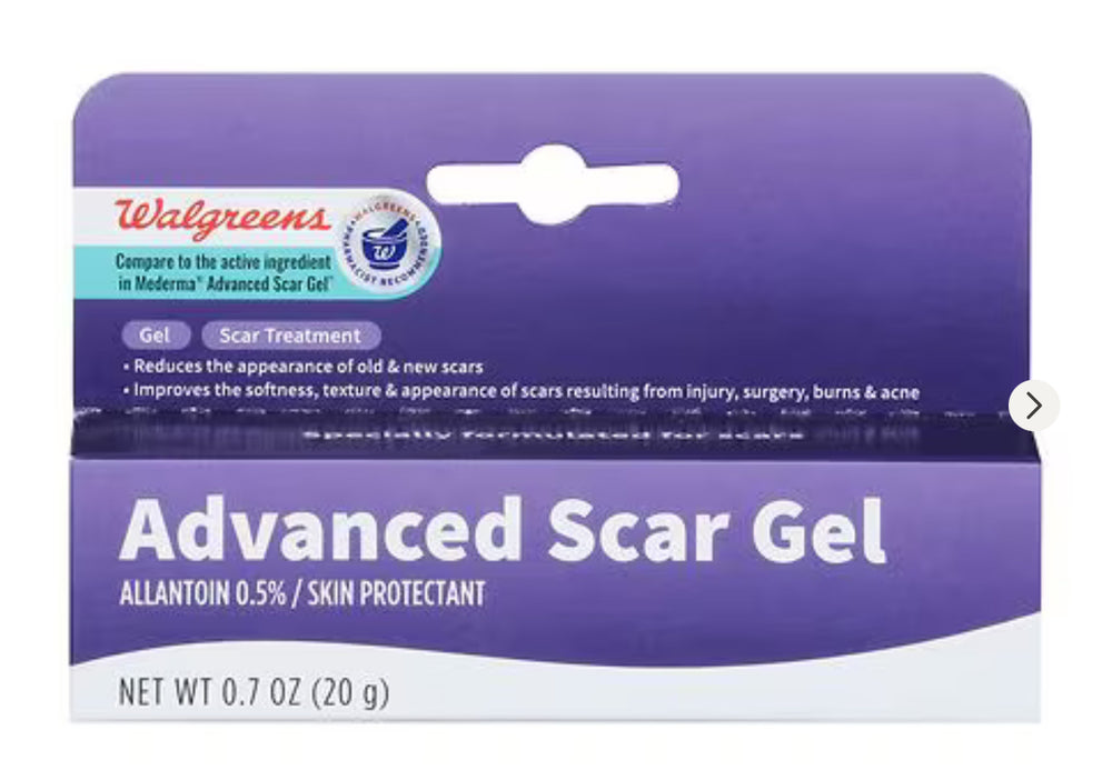 Walgreens Advanced Scar Gel, 0.7 oz (20g) DLC: Janv27