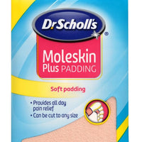 Dr. Scholl's Moleskin Plus Rembourrage de 11,4 cm x 9,5 cm,