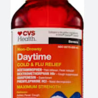 CVS Health Daytime Gold & Flu Relief (355ml) DLC: Juillet26