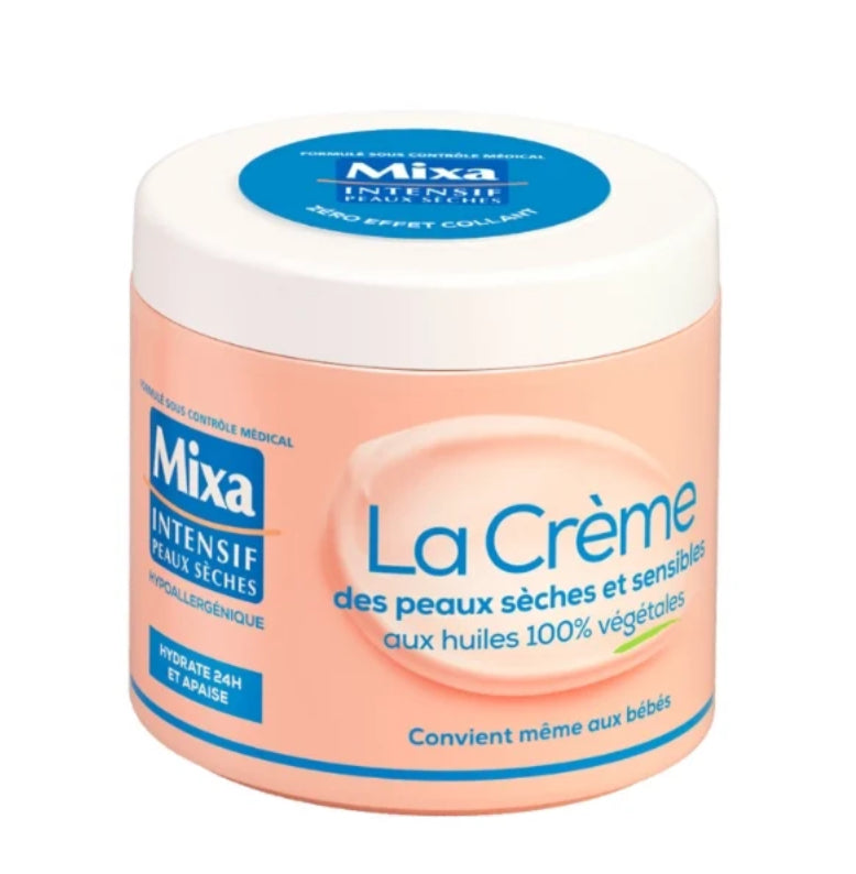 Crème Corps Peaux Sèches Et Sensibles MIXA 400mL
