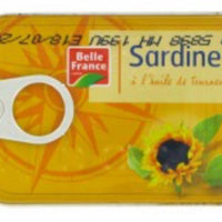 Sardines à l'huile de tournesol - Belle France 48g DLC: Mai28
