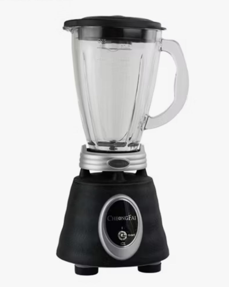 Bocal en verre épais et robuste 1.5L avec une sensation classique et un mélangeur à performance avancée