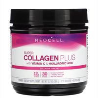 Super Collagen Plus avec vitamine C et acide hyaluronique,(390 g) DLC: 01/2026