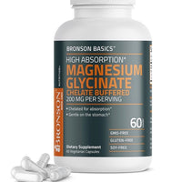 Magnesium Glycinate 200 MG (60 tablets) DLC: 10/2026