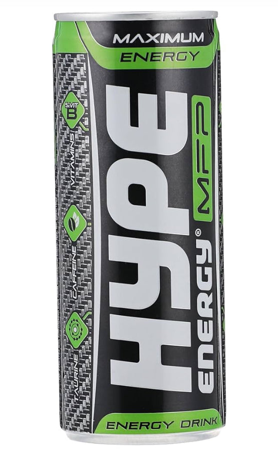 Hype Energy Drink Can, 250ml DLC: Août26
