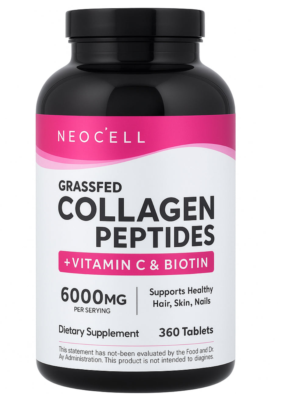 NeoCell Super Collagen + Vitamin C & Biotin Tablets (360 ct) DLC: Mars28