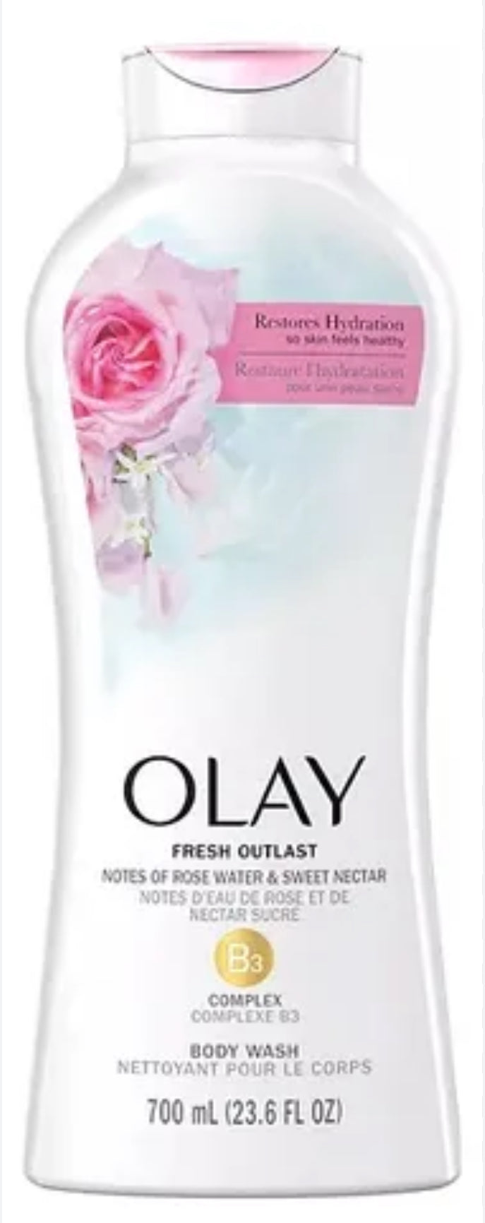 Olay Fresh Outlast Body Wash 23.6 Oz (700 ml)