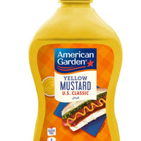 American Garden U.S. Mustard Original Gluten-Free Vegan (397g) DLC: Déc25