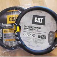Truck Steering Wheel Cover Large Size for 15.5-16.5 Inch Size by CATERPILLAR