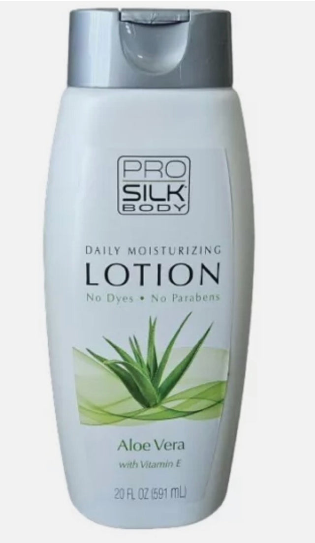 lotion hydratante quotidienne pour le corps en soie avec alo (591ml)