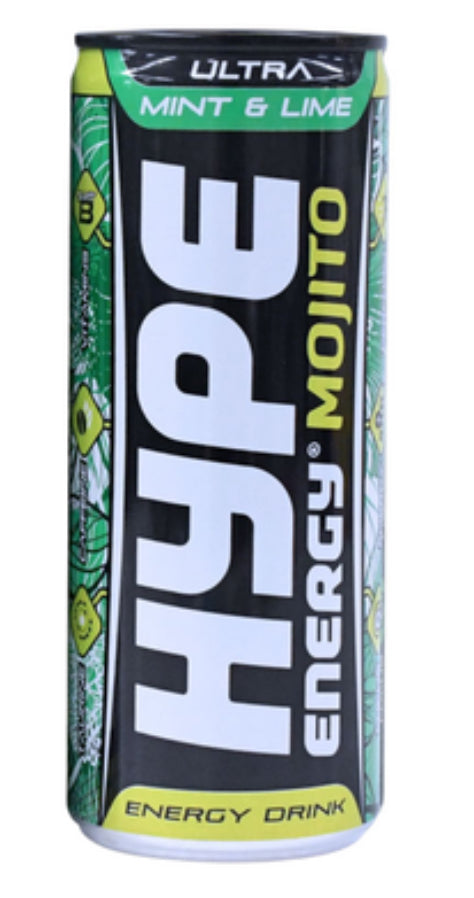 Hype Maximum Energy Mint & Lime, 250ml DLC: Août26