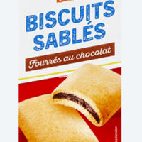 Biscuits sablés Fourrés au Chocolat 225g DLC: Nov25