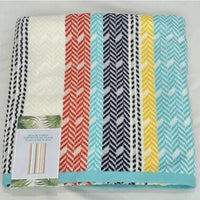 Serviette de plage rayée oversize 40"X 72" Costco Kirklands coton épais