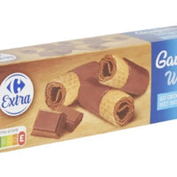 Gaufrettes chocolat au lait CARREFOUR EXTRA (125g) DLC: Nov25