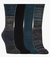 
              KIRKLAND Signature Ladies' Extra-Fine Merino Wool Crew Socks, Blue
            