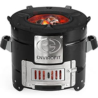 Large Jiko Coal Stove, Rocket Stove, Camping Stove, Chulla Chulha | Envirofit Jiko Stove | African Stove | Jikokoa