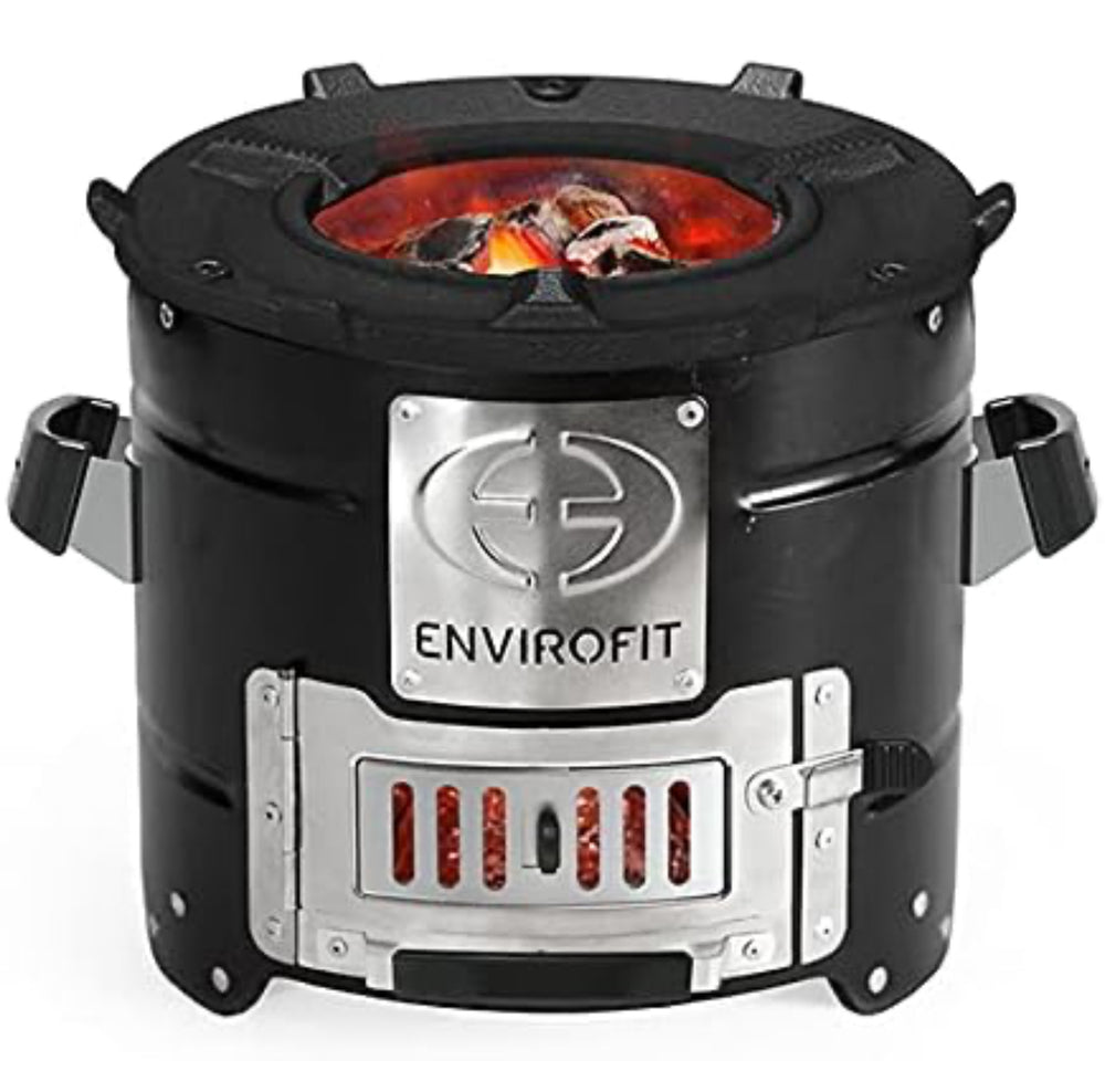 Large Jiko Coal Stove, Rocket Stove, Camping Stove, Chulla Chulha | Envirofit Jiko Stove | African Stove | Jikokoa