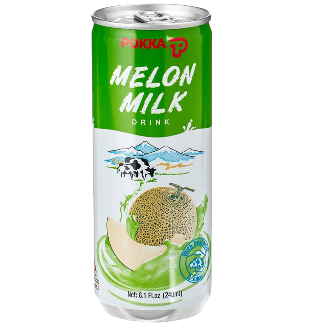 Melon and milk drink POKKA 240ml Singapore DLC: Juillet26