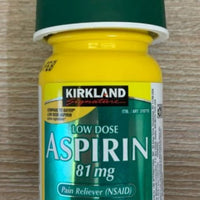 Member's Mark Low Dose Aspirin 81mg (365tablet) DLC: Juin28
