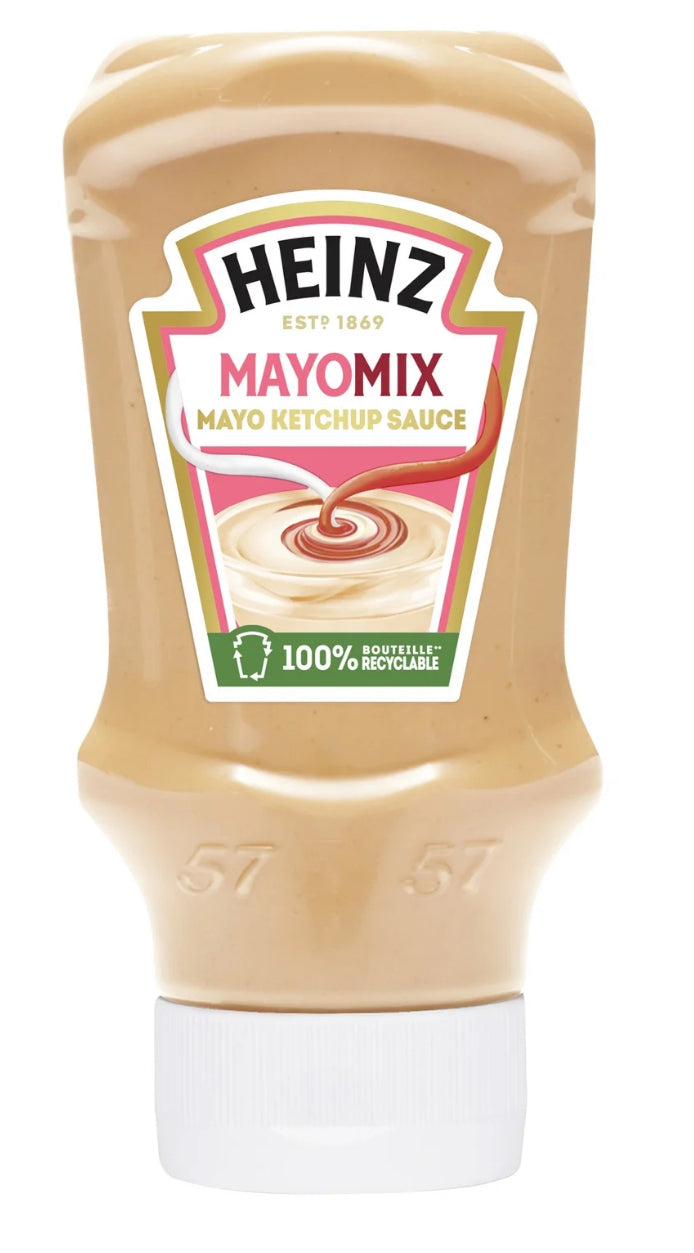 Sauce mayomix tomato ketchup et mayonnaise HEINZ
(425g) DLC: 28 Nov25