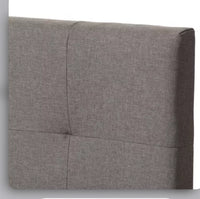 
              Twin Brookfield Modern and Contemporary Fabric Upholstered Bed - Baxton Studio 1 place
            