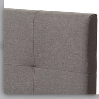 Twin Brookfield Modern and Contemporary Fabric Upholstered Bed - Baxton Studio 1 place