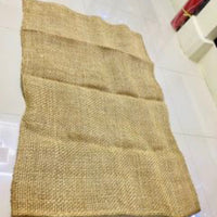 Chunky Twisted Rope Handwoven Coir Doormat Natural