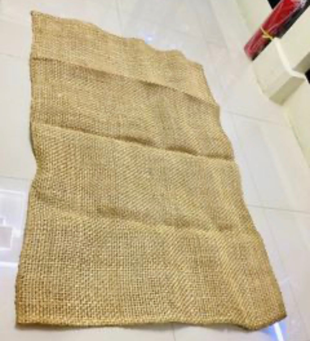 Chunky Twisted Rope Handwoven Coir Doormat Natural