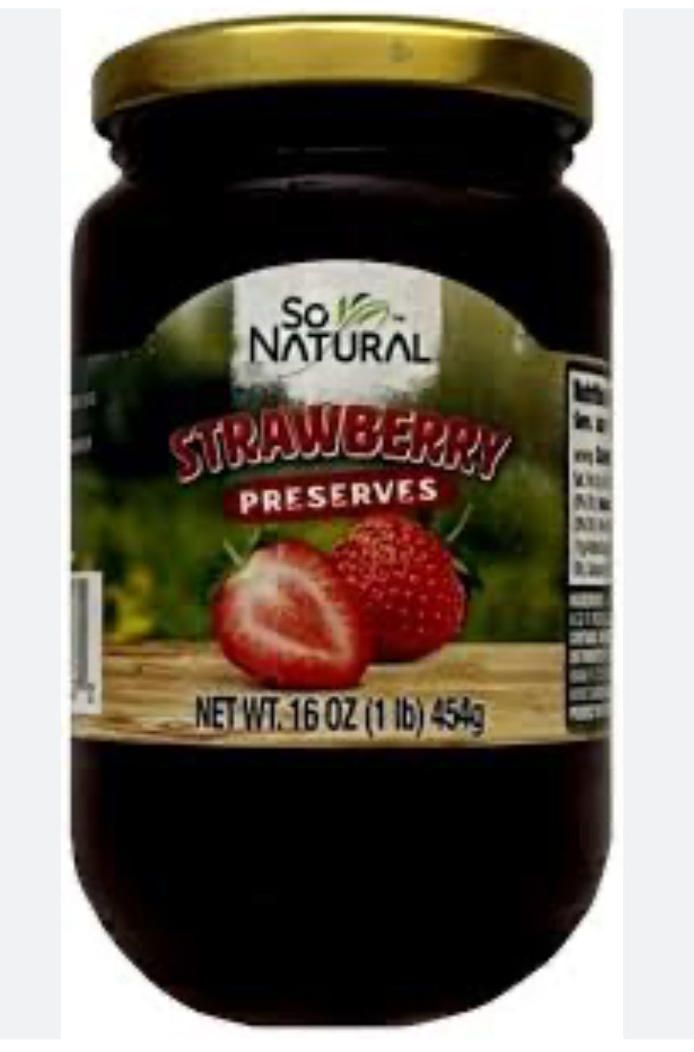 Strawberry Preserves (454g) DLC: Oct26
