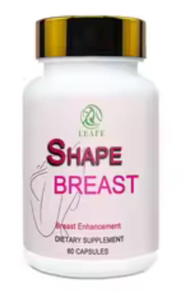 Shape Breast Supplément Naturel Féminin, Capsules à Base de Plantes 100% Naturelles Pour l'Augmentation Mammaire 60 Capsules DLC: Sept26