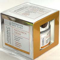 Australian Skin Clinic Face & Neck Cream Vitamin C & Hyaluronic Acid 3.38 fl oz (100ml)