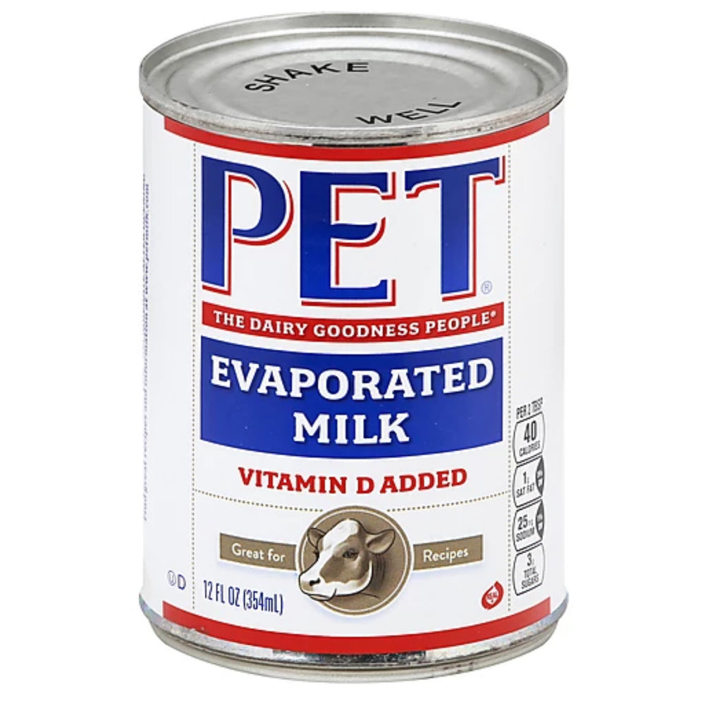 PET Evaporated Milk 12 FL OZ/ 354ml/ DLC: Janv25