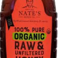 Nature Nate's 100% Organic Pure Raw & Unfiltered Honey (40 oz.) (1.13g) DLC: Juin26