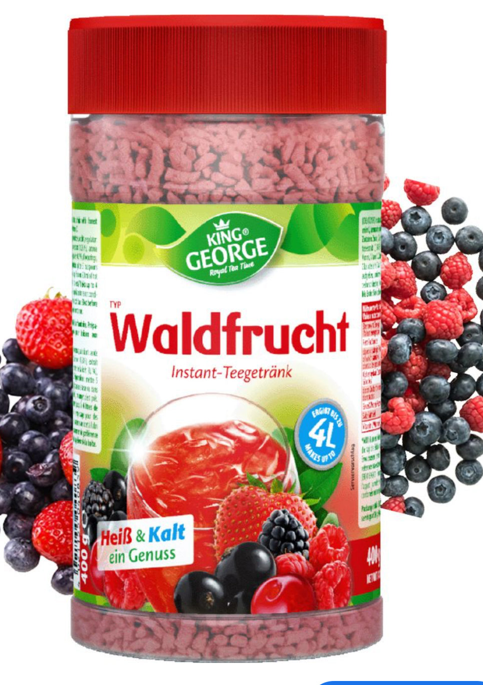 Teegetränk Wildfrucht – King George (400g) Mars27