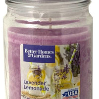 Better Homes Gardens 18oz Scented Candle, Lavender Lemonade